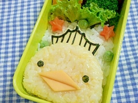 簡単キャラ弁☆バリィさんのお弁当♪